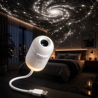 SnapNest AstroGlow™ 360° Galaxy Projector