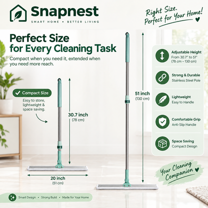 Snapnest™ EasyClean 360° Spin Mop